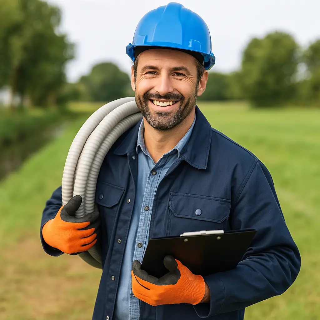 Técnico de distribuição de água potável