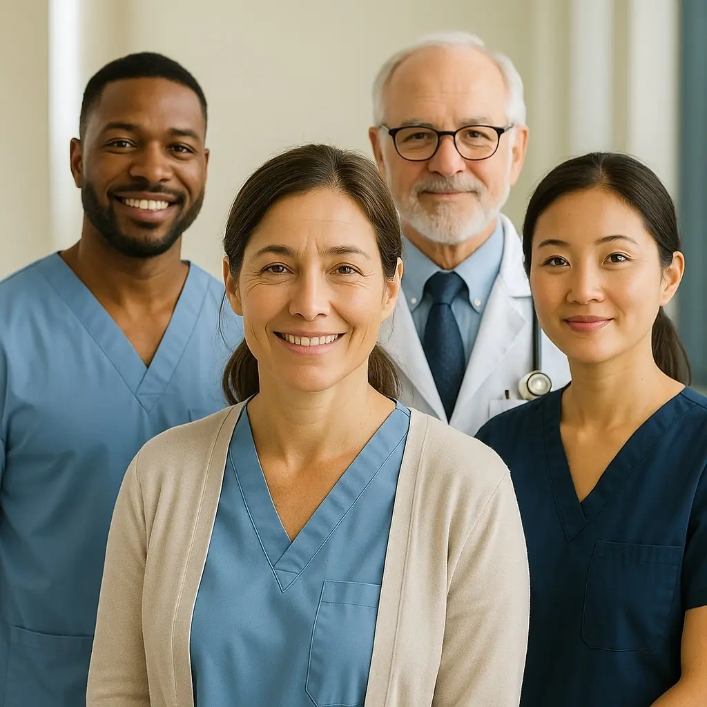Equipe d'infirmiers