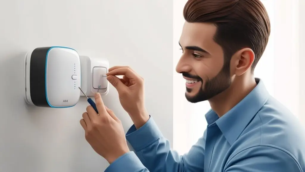 a thermostat installer