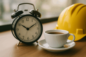 Pause für Außendienstteams