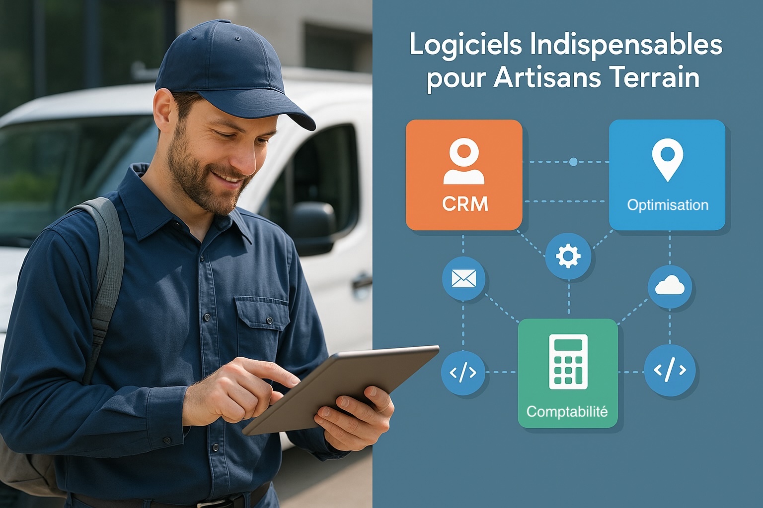 a field worker optimizes their activity