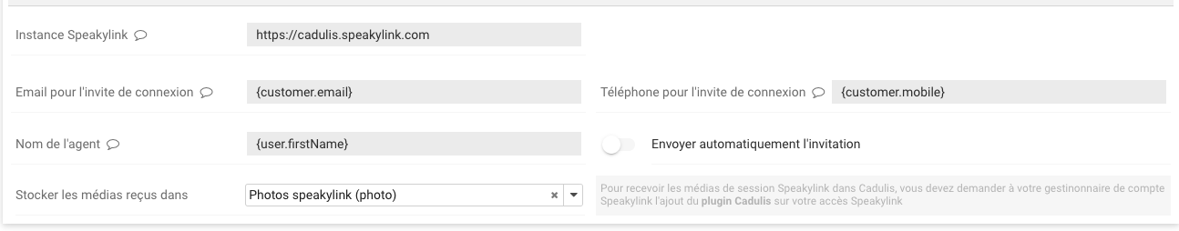 Connectez Speakylink