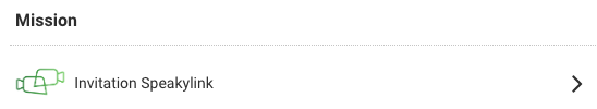 Pulsante Speakylink